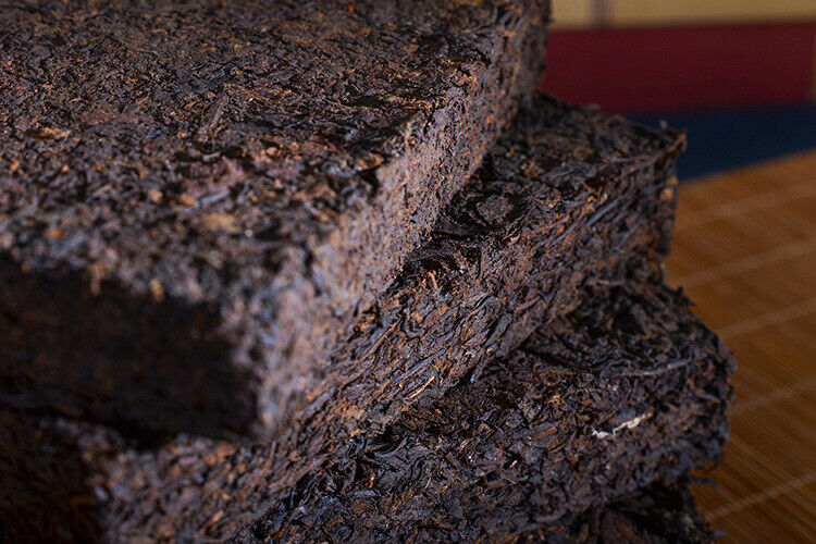 High Quality Cooked Puer TeaHandmade Ripe Pu erh Tea Brick Yunnan Menghai  250g