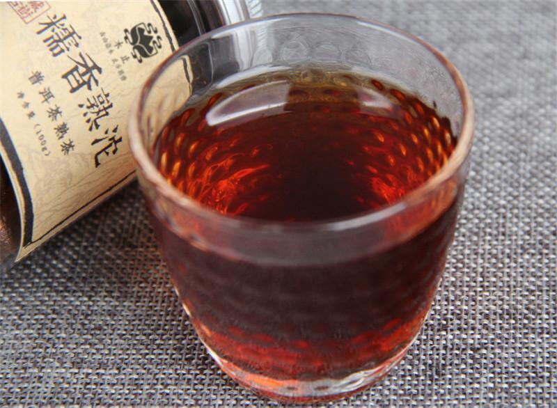 Small Canned Tuocha Organic Puer Black Tea Yunnan Glutinous Rice Pu Erh Tea 100g