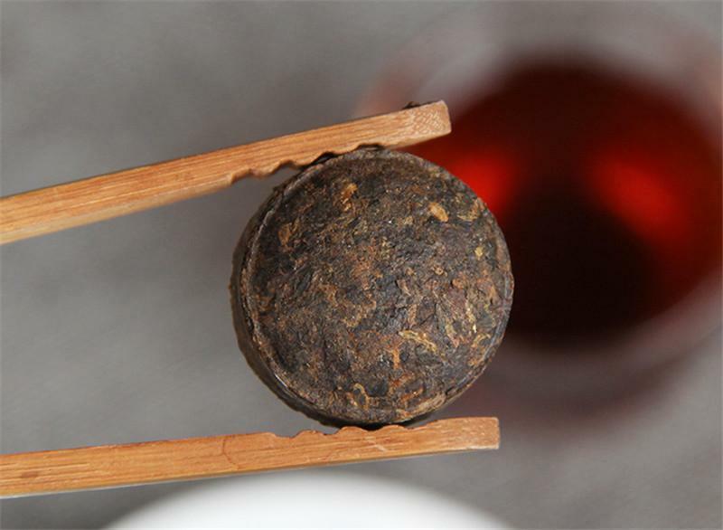 Chen Xiang Small Pu-erh Tuocha Puer Tea Pu Er Ripe Tea Yunnan Canned Puerh 100g