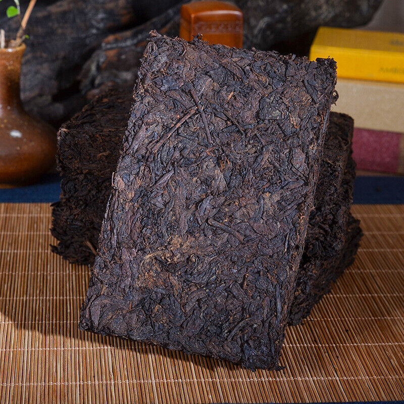 High Quality Cooked Puer Tea Yunnan Menghai Handmade Ripe Pu erh Tea Brick 250g