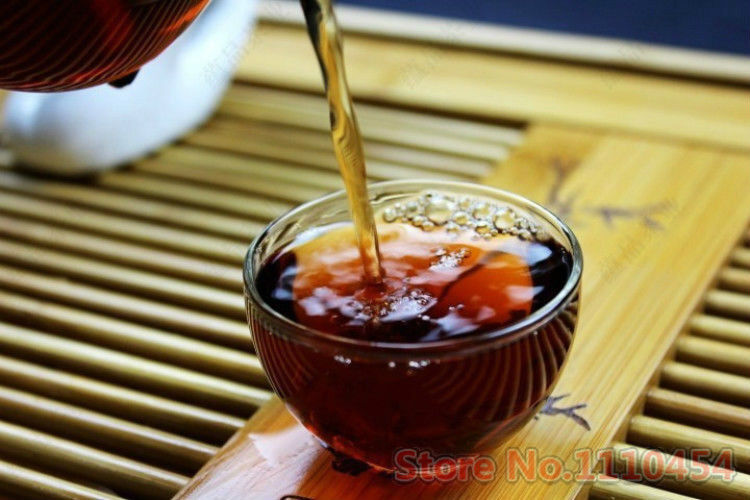 Gift Packing Cooked Pu er top Puerh Tea Tin box Tea Hot Sale Black Tea 15 Pcs Main image