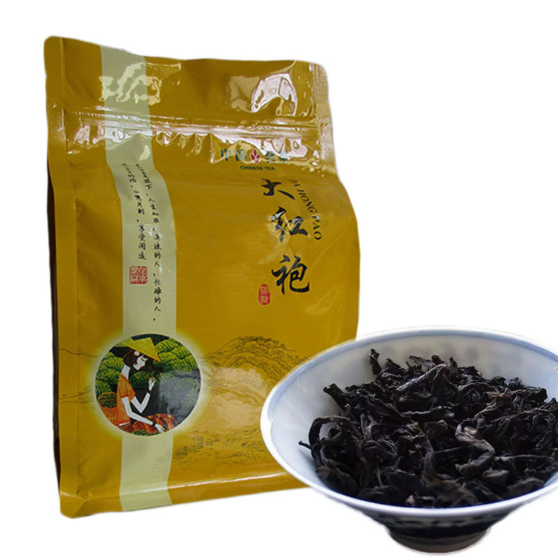 Dahongpao Tea Big Red Robe Black Tea Loose Leaf Top Wuyi Da Hong Pao Tea 250g