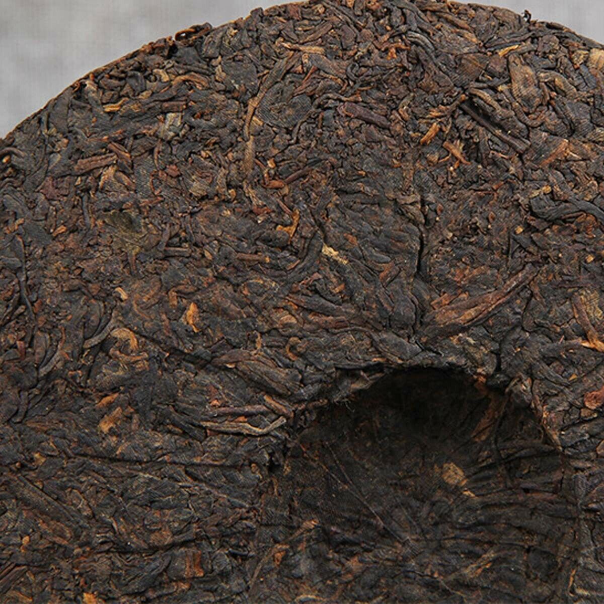 Premium Cooked Puerh Tea Jingmai Mountain Chen Xiang Old  Black Tea Organic 357g