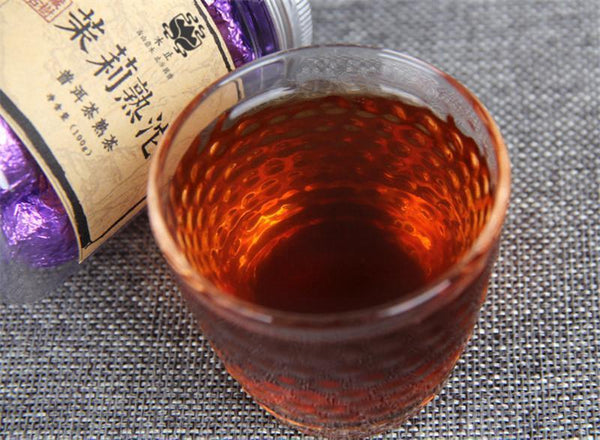 Small Tuocha Puer Ripe Tea Chinese Healthy Drink Yunnan Jasmine Pu Erh Tea 100g