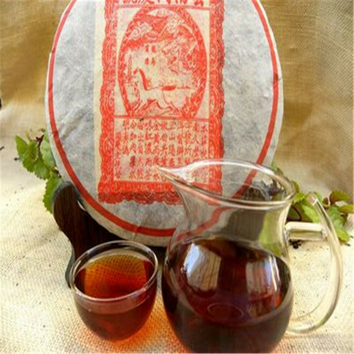 Yunnan Pu-erh Tea Cake 357g Ripe Puerh Tea Black Tea Chinese Specialty Pu er Tea Main image