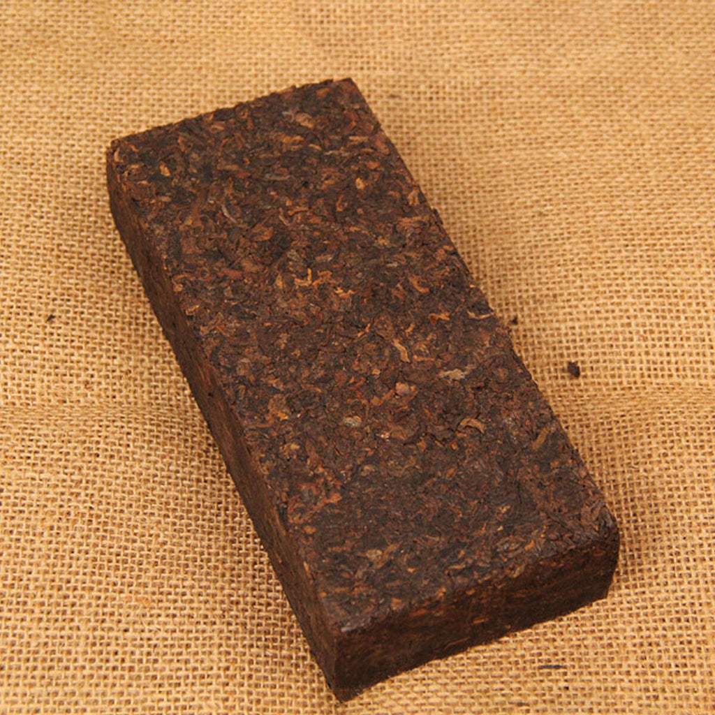Premium Puer Cooked Tea Brick Old Banzhang Ancient Tree Bamboo Tube Tea  500g