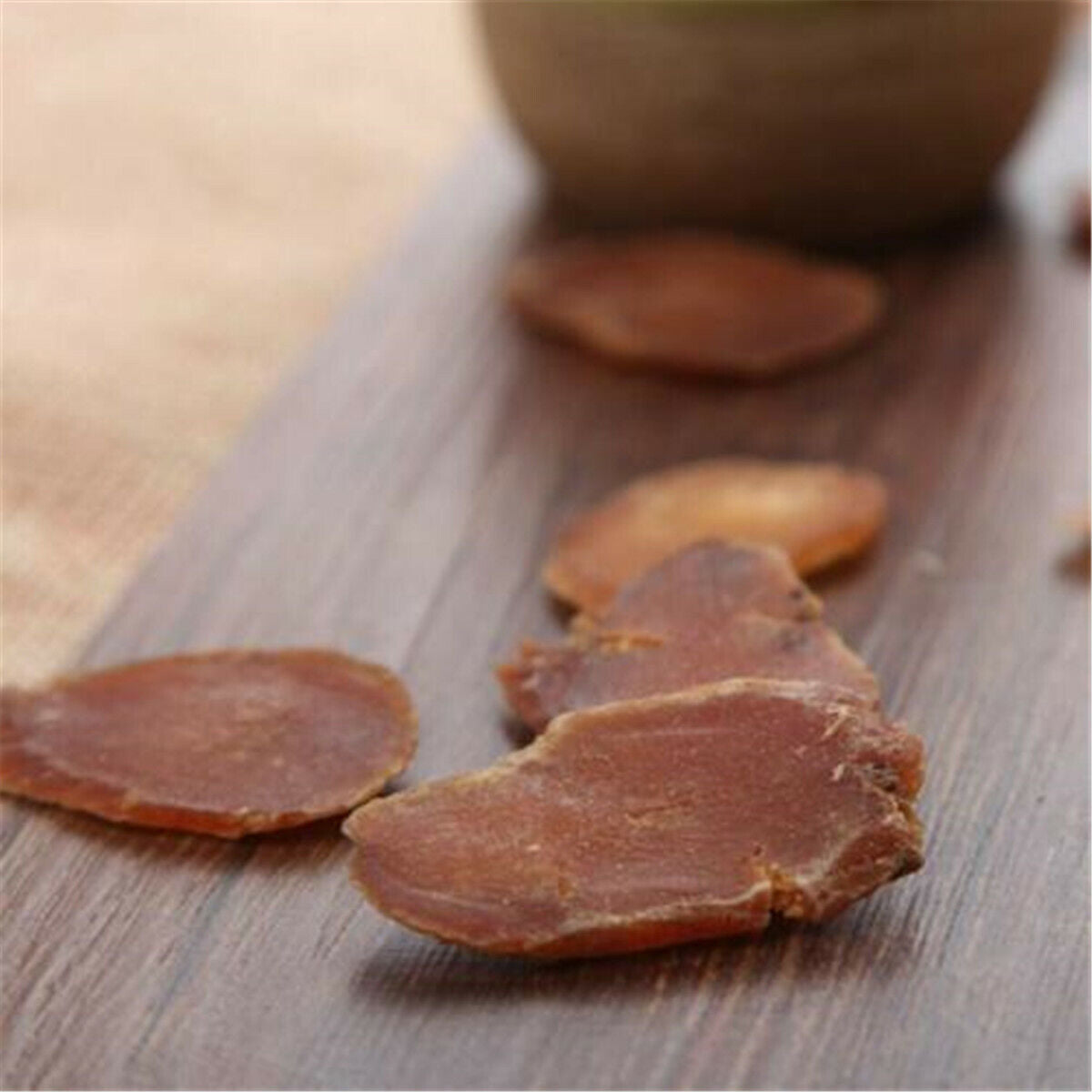 10 Years Healthy Of Herbs  High Quality Red Ginseng Slices Dry Ginseng Root 100g