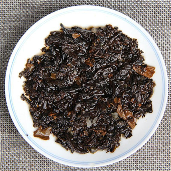 100g Yunnan Lotus Leaf Pu-erh Tuo Cha Black Puer Tea Small Canned Pu Er Ripe Tea