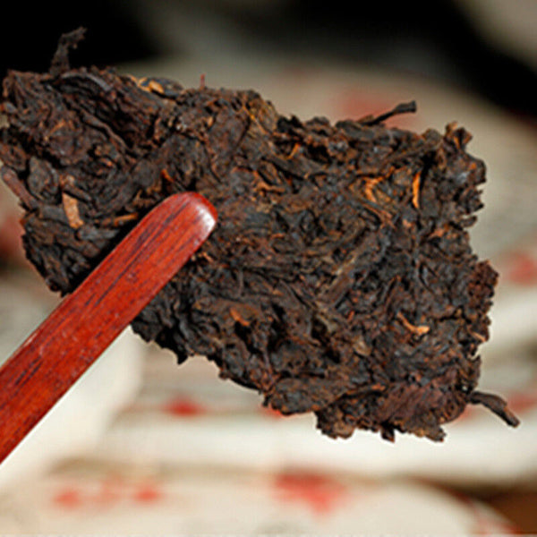 Laobangzhang Black TeaYunnan Cooked Pu-Erh Tea Cake Pu-Erh Tea Ancient Tree 357g