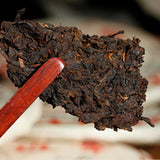 Laobangzhang Black TeaYunnan Cooked Pu-Erh Tea Cake Pu-Erh Tea Ancient Tree 357g