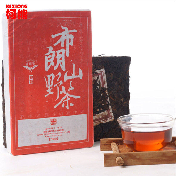 TemuTea China ripe pu-erh tea Ancient Tree pu er Tea yunnan Organic Black Tea 200g Tea