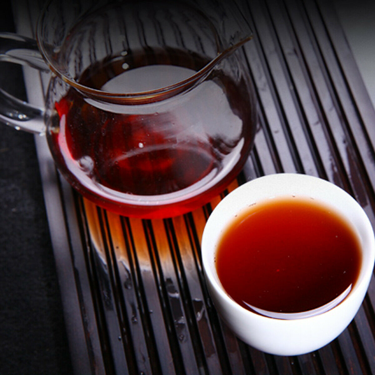Puerh Tea Black Tea Cooked Tea  Healthy Food Red Shu Cha China Yunnan Tea 500g Main image