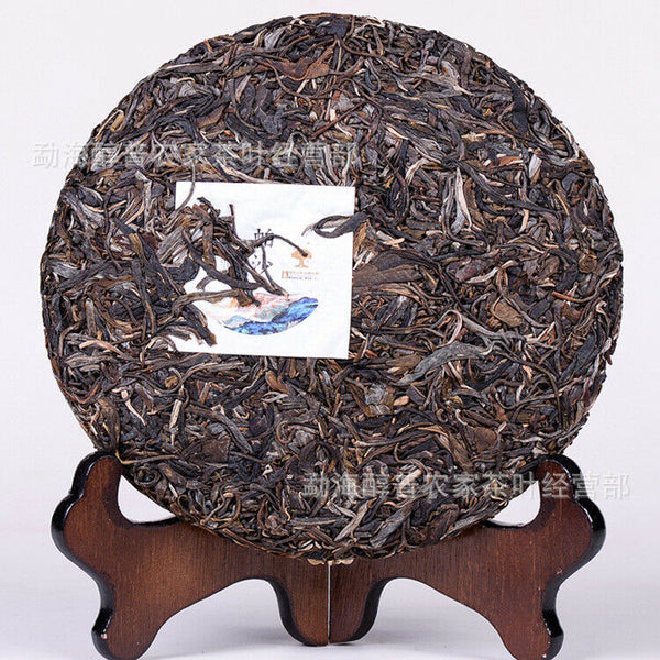 Premium Puer Raw Tea Cake Ecological Alpine Old Tree Sheng Puerh Tea Yunnan 357g