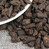 Ripe Puer Tea  Bulk Yunnan Pu-erh Tea Glutinous Rice Fragrant Bamboo Basket 500g