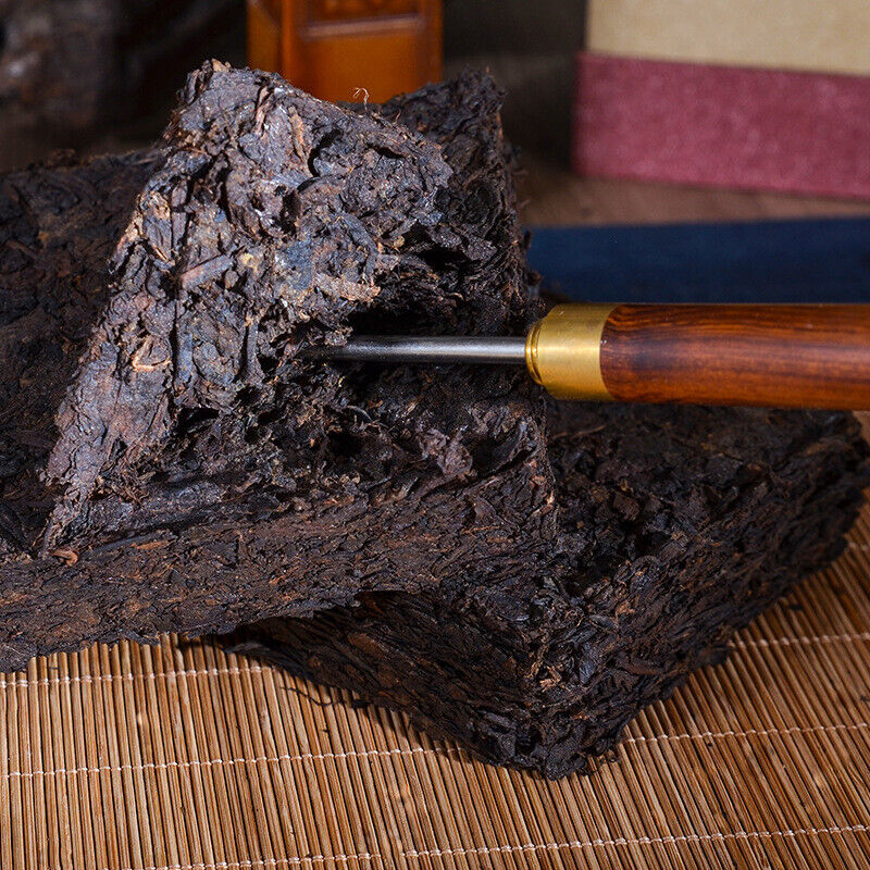 High Quality Cooked Puer Tea Yunnan Menghai Handmade Ripe Pu erh Tea Brick 250g Secondary image