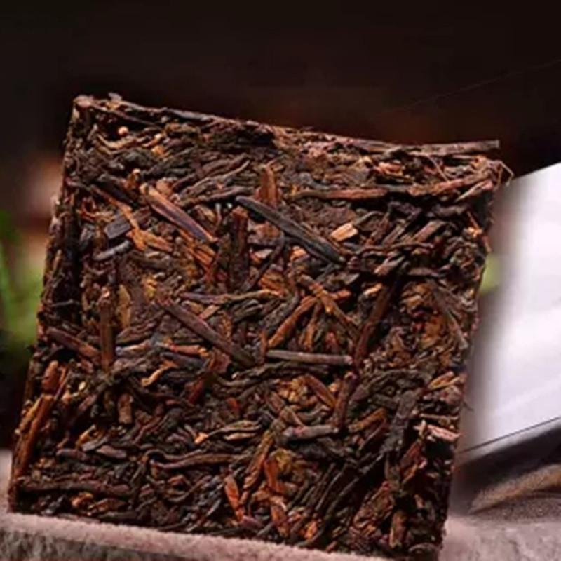 Cooked Pu'er Tea Shu Pu'er Brick Top-Grade Old Pu-erh Tea Class Puerh Tea 200g Main image