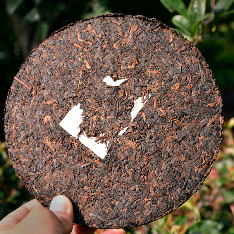 T8663 Xiaguan Jinbang Series Ripe Puer Cake Black Tea Pu erh Tea Cooked Tea 357g