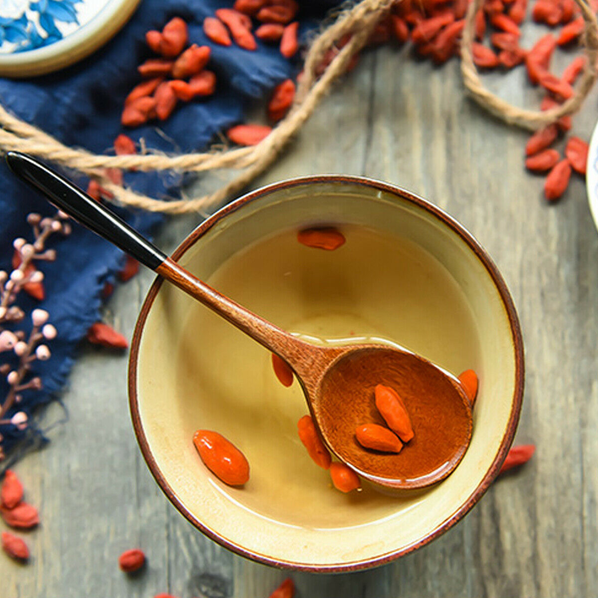 Goji Berries Wolfberry Tea Natural Lycium Chinensis Pure No need Wash Green Food