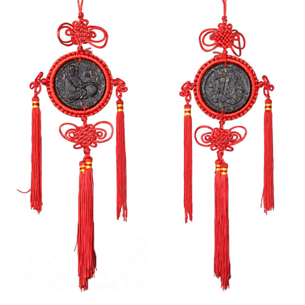 Zodiac Craft Pendant Decorative Gifts Organic China Yunnan Ripe Puerh Tea 12 Pcs Main image
