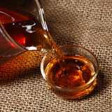 Puer Tea Ripe Pu Erh Tea Cake Menghai Golden Bud Fermented Black Tea Yunnan 357g