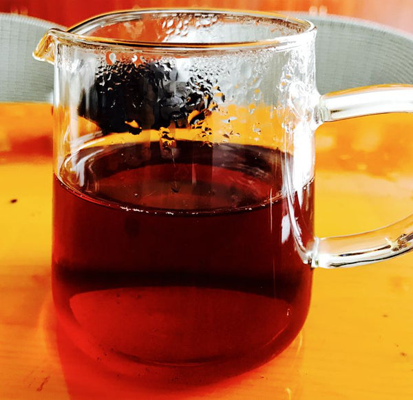 TemuTea 100g Pu'er Tea Brick Made In China Ripe Pu er Tea Older Puer Tea Ancestor Antique Tea