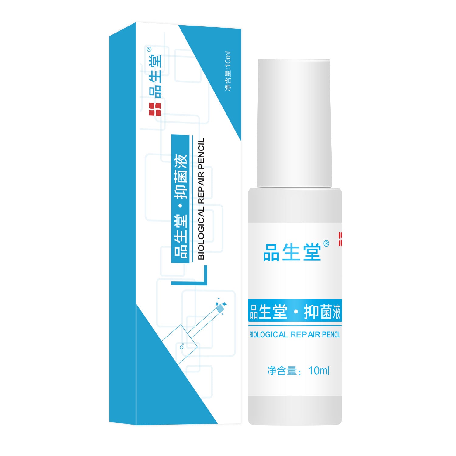 10ml Chinese Medicine Herbs Toe Nail Fungus Treatment Massage Anti Fungal Nail Infection  Nail Care Massage patch D132 Main image