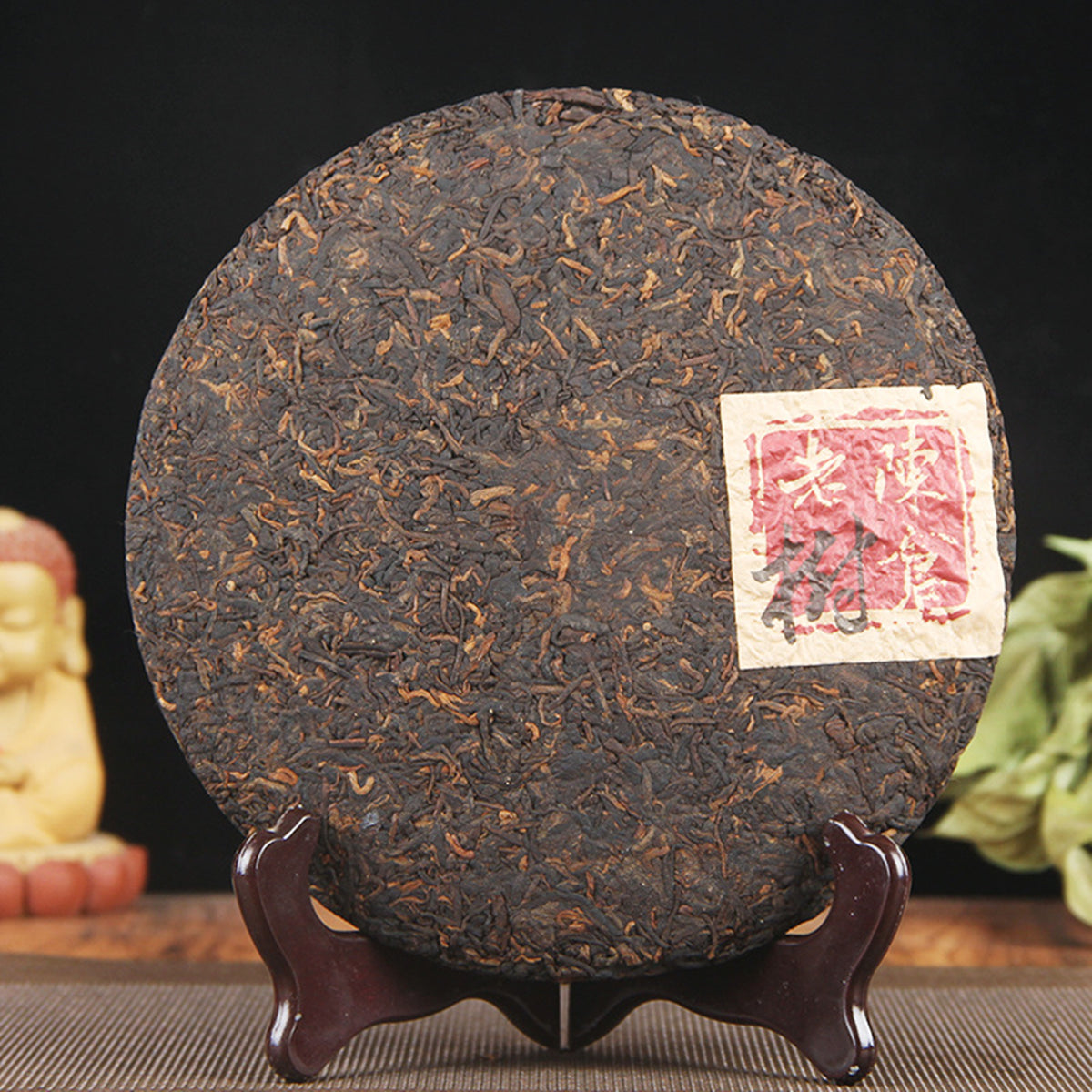 Cooked Puerh Tea Ripe Tea Black Tea Cake Old Trees Pu er Tea Brown Mountain 357g