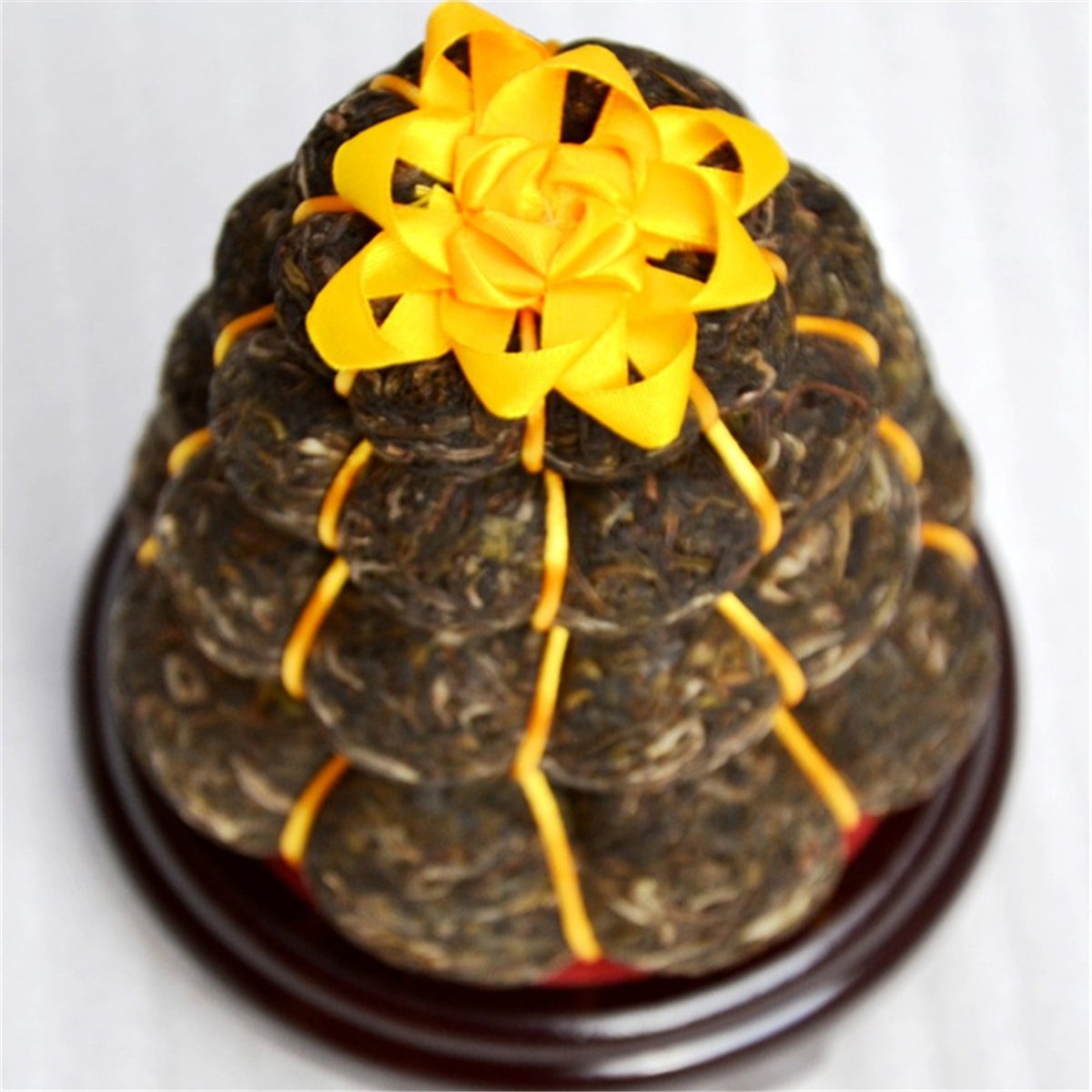 TemuTea 1000g Yunnan Pu-erh Tea Gift Craft Pu Er Tea Gourd Decoration Puer Raw Gift Tea