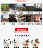 950g High Quality Handmade Fucha Dark Black Tea Organic Anhua Baishaxi  Fu cha