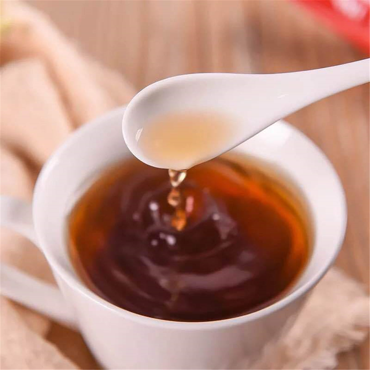TemuTea 1-50 pcs Sweet Brown Sugar Ginger Tea Candy Instant Tea Women Health Care Nourishing Black Tea