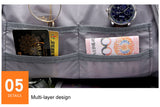 Men's Backpack Casual Business Notebook Backpack Light 15.6-inch Laptop Bag Anti Theft Backpack Travel Rucksack Gray sac a dos
