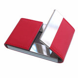 Double Open ID Credit Card Holder PU Leather Card Wallet Case Bank Card Business Style Case for Men Bussiness Cards Dropship