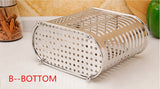 Multifunction Storage Box Rack Kitchen Organizer For Chopsticks Spoon Fork Stainless Steel Storage Rack Cutlery Holder Organizer