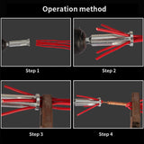 Cable Connector Terminal Wire Twisting Tool Twister Line for Power Drill Drivers Automatic Electrical Hand Twist Tools Peel-free