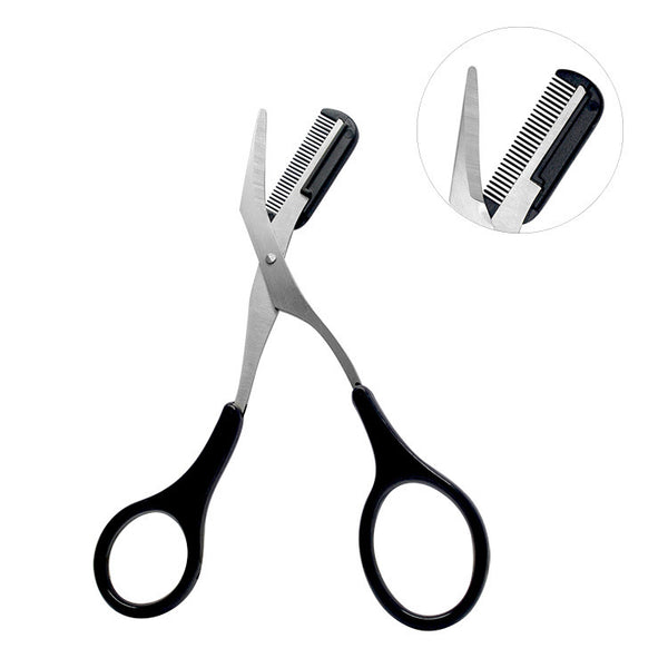 12.5cm(4.92'') Trimmer cosmetic makeup com Beauty Girl Lady Women Eyebrow Scissorb shear groom hair trim Eyelash eye brow tool