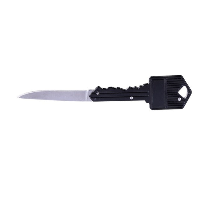 Mini Key Knife Letter Camp Outdoor Keyring Ring Keychain Fold Open Opener Pocket Package Survive gadget Multi Tool Blade Box kit