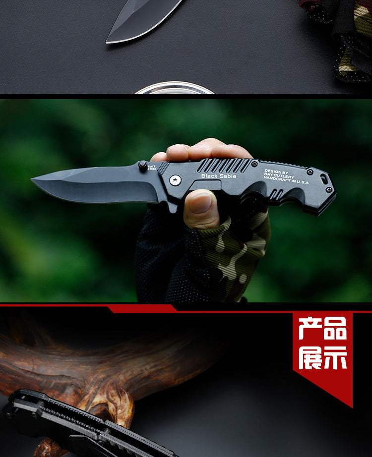 Folding Knife tactical  Survival Knives Hunting Camping Blade edc multi High hardness military survival knife pocket