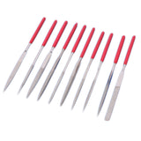 10pcs/set High Quality 140mm Needle Files Jeweler Diamond Carving Craft Tool Metal Glass Stone