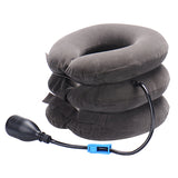 neck massage Inflatable collar to relieve neck muscles, reduce headaches, mild stretching of the cervical spine.