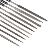 10pcs/set Metal Needles File for Glass Stone Jewelers Diamond Wood Carving Craft Sewing Hand Files Tool