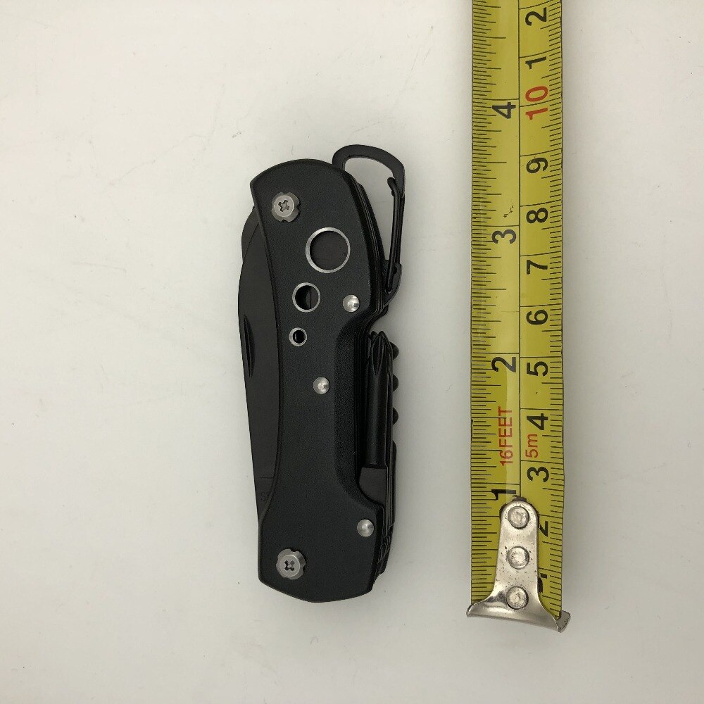 Titanium Black Multifunctional Swiss Knife Multi Purpose Army Folding Pocket Knife Outdoor Camping Survival EDC Tool