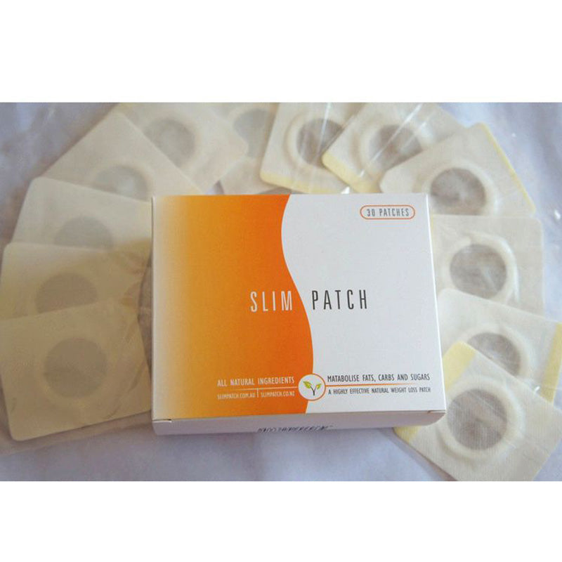 30pcs/box Navel Stick Slim Patch Slimming Lose Weight Cellulite Fat Burning Abdomen Belly Magnetic Patches Detox Adhesive