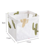 DIY Desktop Storage Basket Sundries Underwear Toy Storage Box Cosmetic Book Organizer Stationery Container Laundry Basket