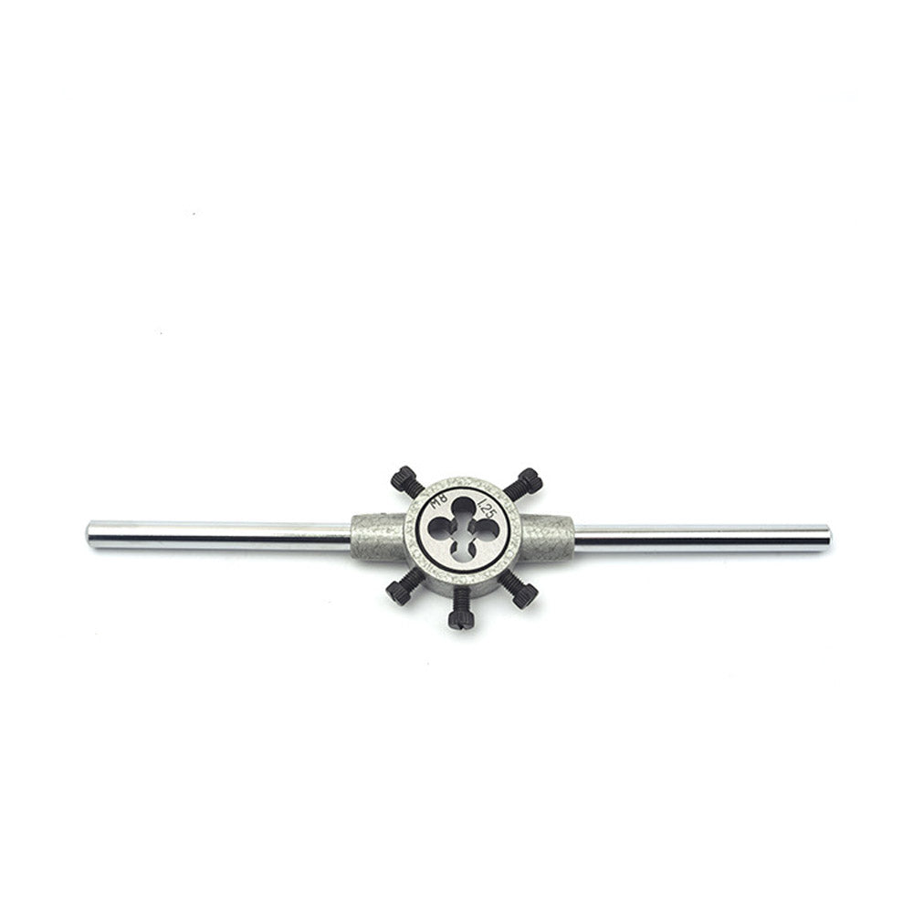Multitool Die Set Wrench Steel Circular Die Handle Hand Tools for Dies Threading Tools Metal Workpiece Thread Maker Secondary image