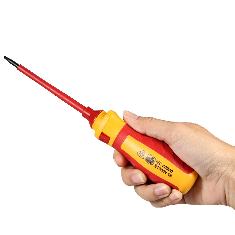 13pcs 1000V hand tools multitool Insulated Screwdrivers Set + Magnetic Slotted Phillips Pozidriv Torx Bits electrician tools
