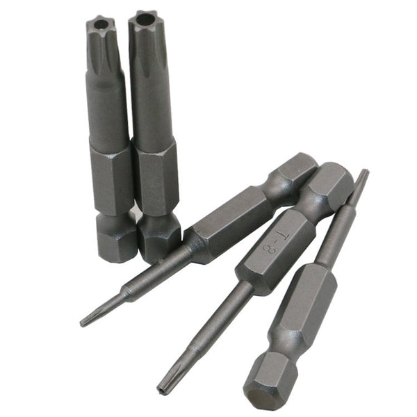 11pcs 12pcs Security Bit Set Tamper Proof Screwdriver Drill Bit Screw Driver Bits Torx Flat Head 1/4"  Hex Driver Bits