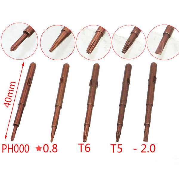 5-in-1 Aluminum Screwdriver Screwdriver Phone Disassemble Maintenance Tools Combination Set Precision Screwdriver Group