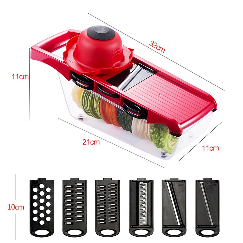 Manual Vegetable Cutter With Steel Blade Potato Peeler Carrot Grater For Vegetable Mandoline Slicer Kitchen Accessories Gadget