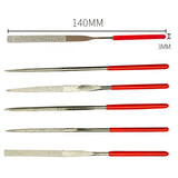 Mini File Set 5pcs/set Wood Rasp Files Needle Carving Tools Metal Filing Tool Woodworking DIY Folder Hobby Hand Tool