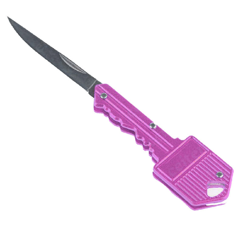 Mini Key Knife Letter Camp Outdoor Keyring Ring Keychain Fold Open Opener Pocket Package Survive gadget Multi Tool Blade Box kit